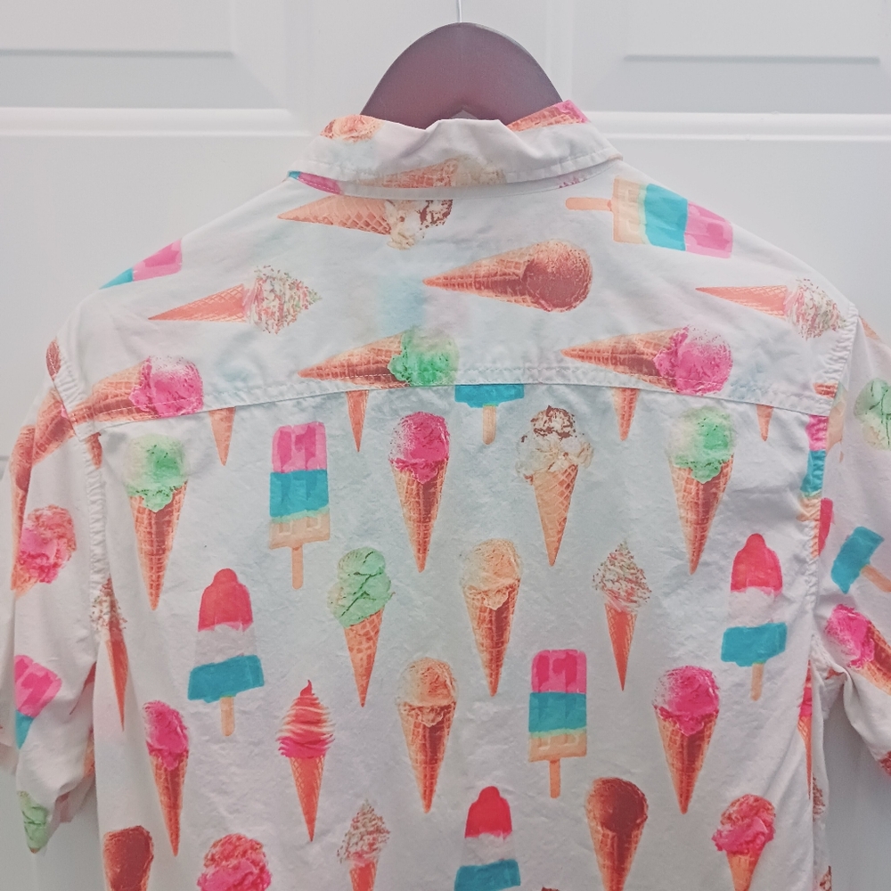 Ice Cream Print  Shirt - Picture 9 of 9